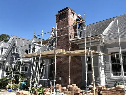 Chimney Rebuilding in Groton