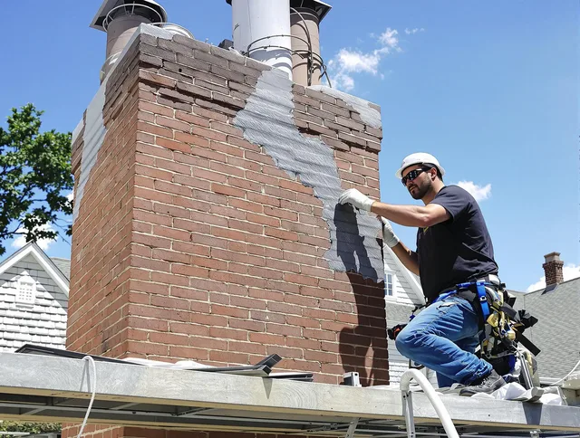 Chimney Restoration in Groton