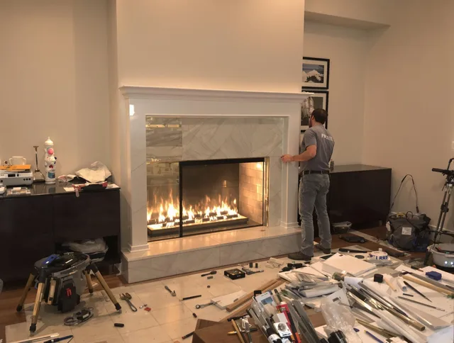 Fireplace Installation in Groton