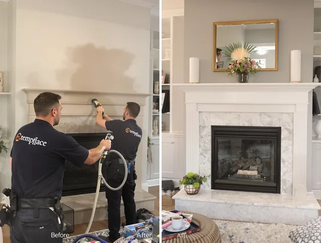 Professional soot removal by Groton Chimney Sweep team in Groton, MA